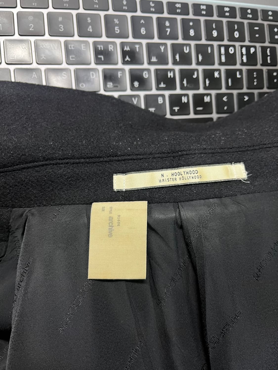 [36] N.Hoolywood 엔할리우드 체스터필드 코트 상품이미지6