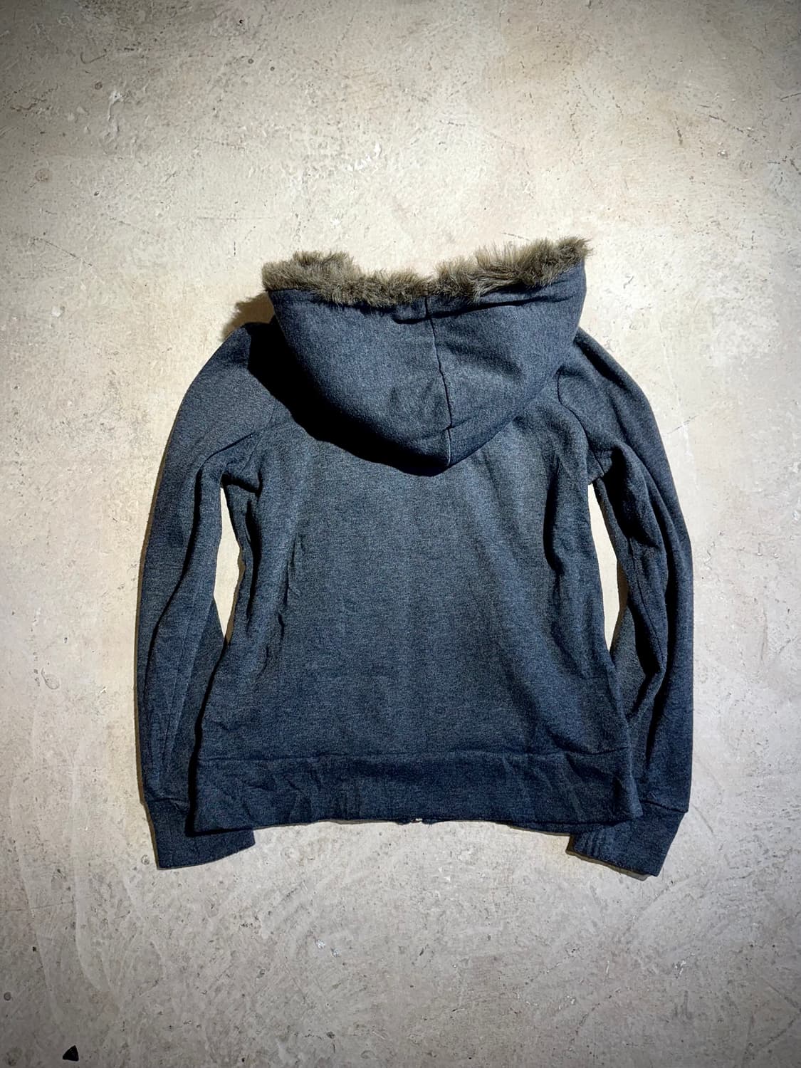 OLIVE des OLIVE – Fur Hood Zip-Up Hoodie 상품이미지4