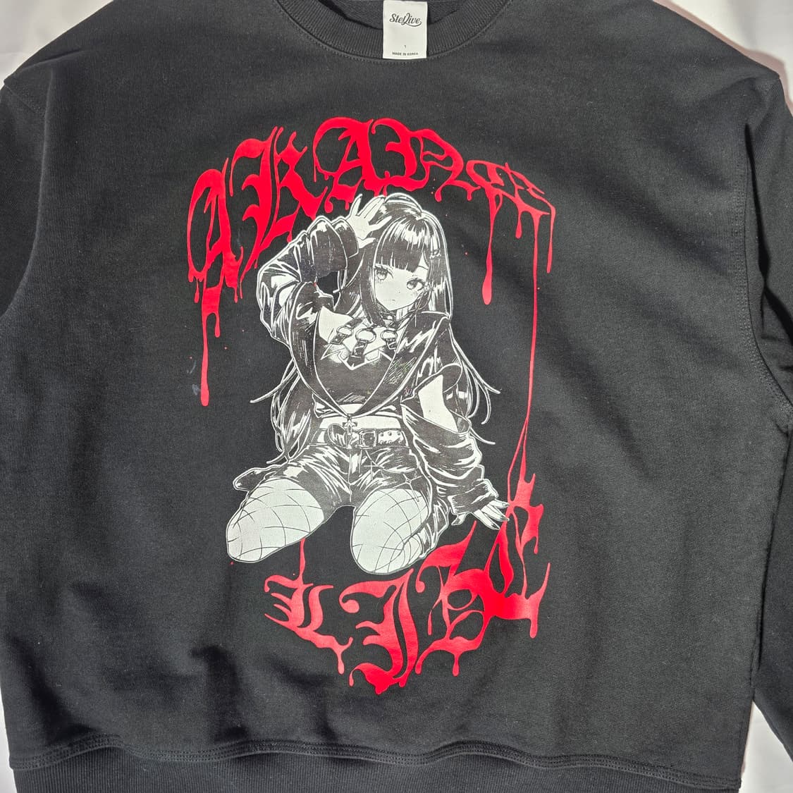 [1]스텔라이브 STELLIVE 아카네리제 맨투맨 상품이미지4