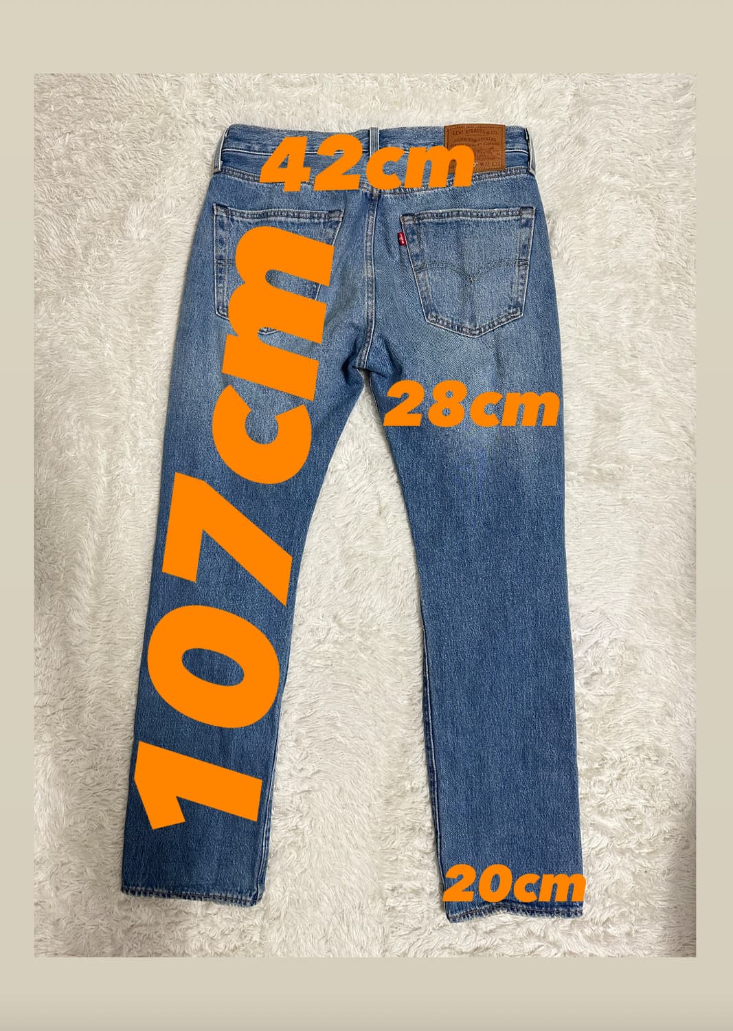 리바이스 501 150주년 데님 W32 L32 상품이미지2