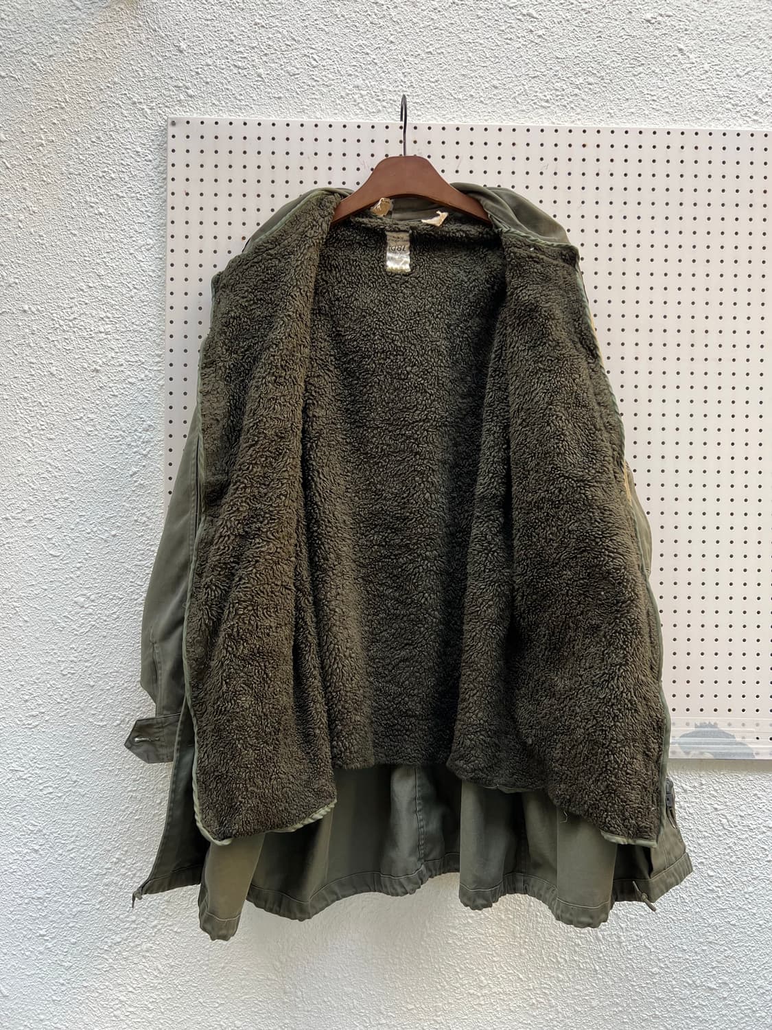 70s FRENCH ARMY M-64 MILITARY 개파카 모즈파카 상품이미지10