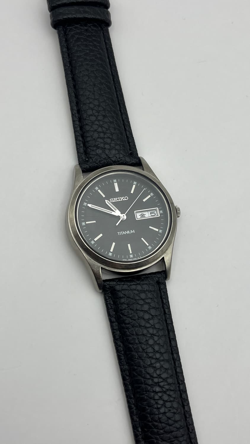 세이코 티타늄 빈티지 데이데이트 상품이미지1