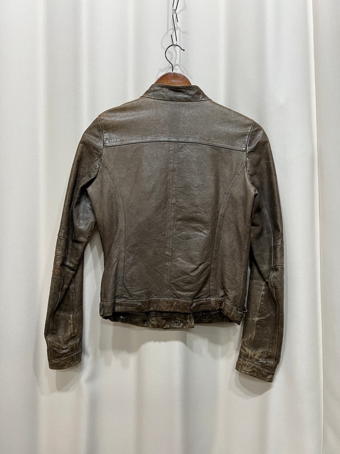 빈티지 여성 양가죽 라이더자켓 상품이미지5