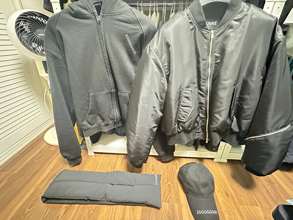 준느 붐버,후드,머플러,모자 팝니다  상품이미지1