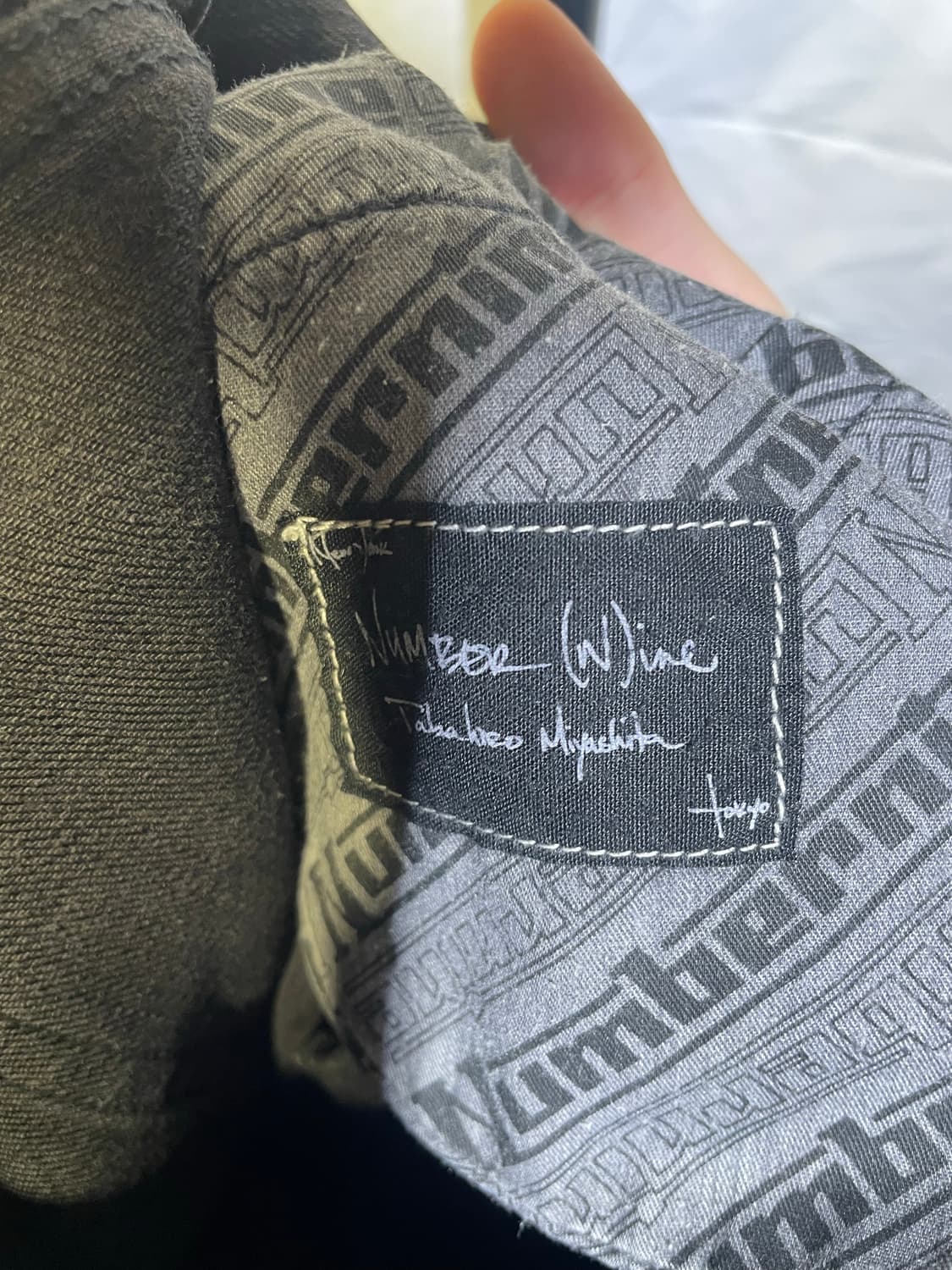 NUMBER (N)INE AW06 noir pants 상품이미지10