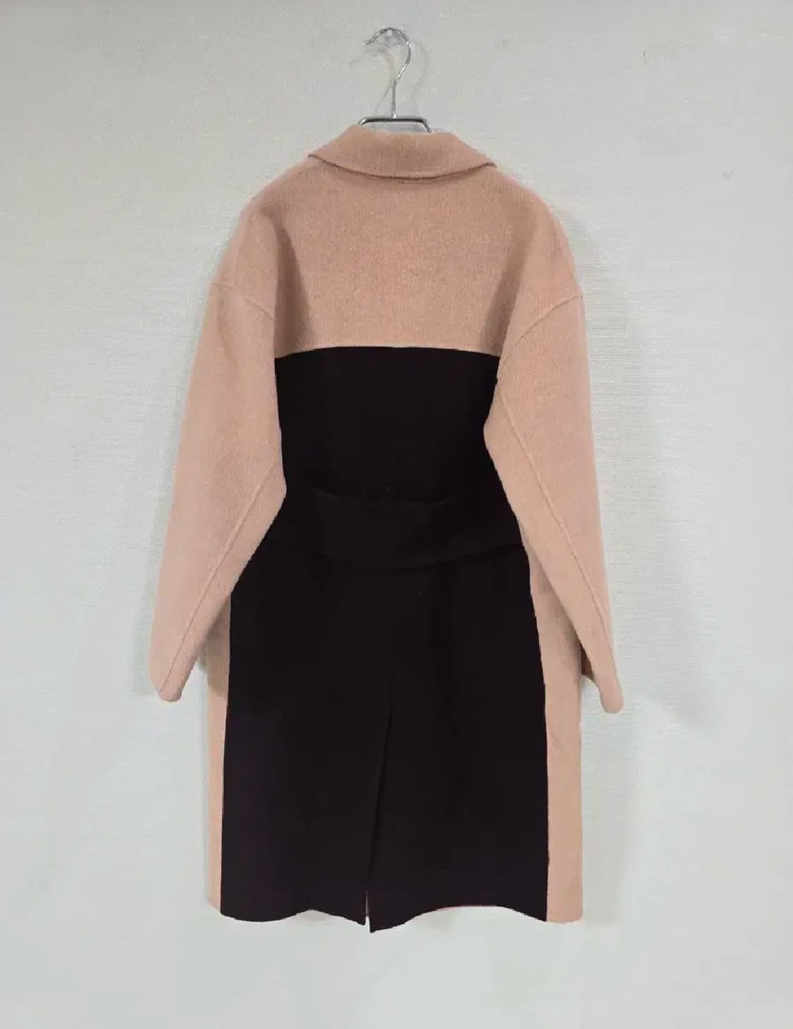 한섬 오즈세컨 캐시미어 블랜딩 뒷반전 롱코트 상품이미지7