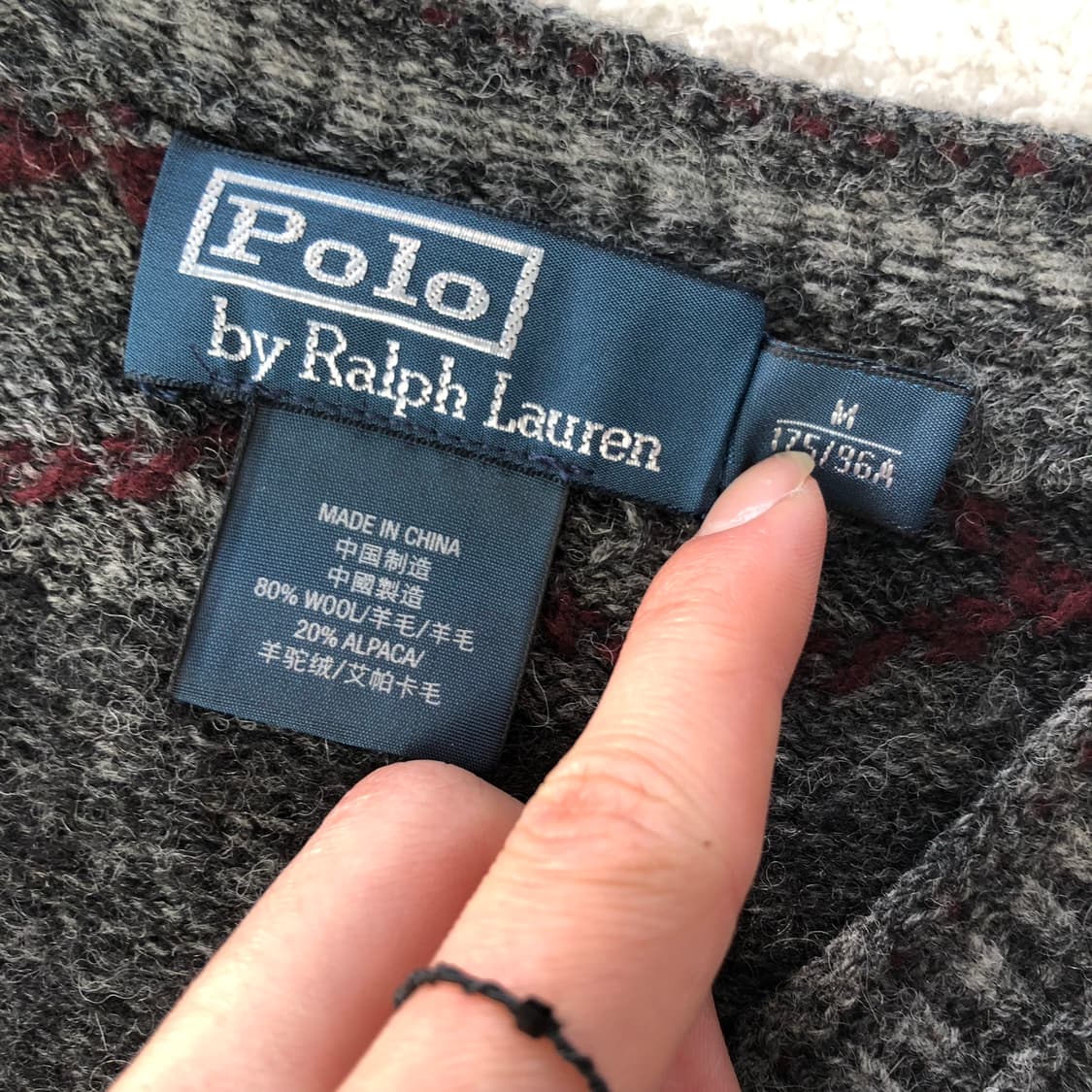 폴로랄프로렌 램스울 니트 상품이미지4
