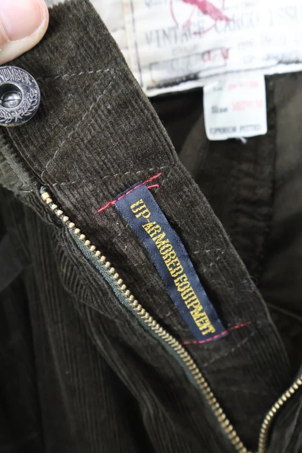 BACK NUMBER Vintage Corduroy Cargo Pants 상품이미지8