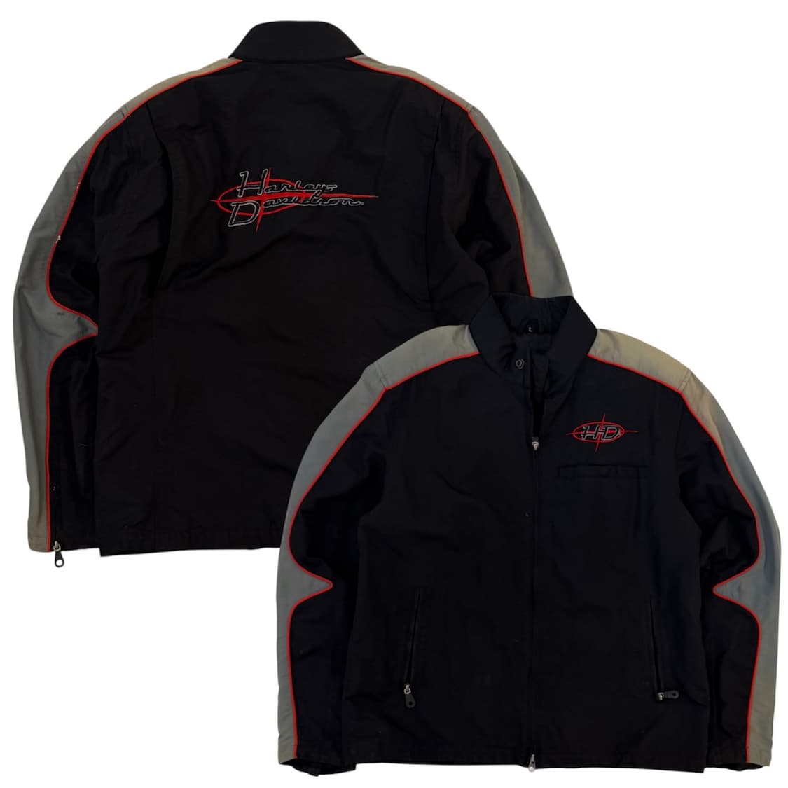 00s 할리데이비슨 투웨이 레이싱 자켓 상품이미지1