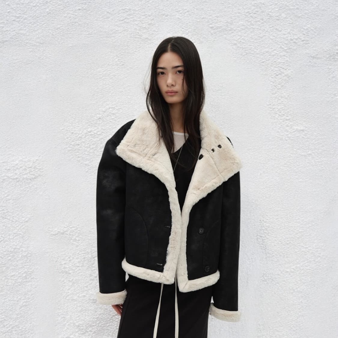 로우타이드 리버시블 무스탕 상품이미지1