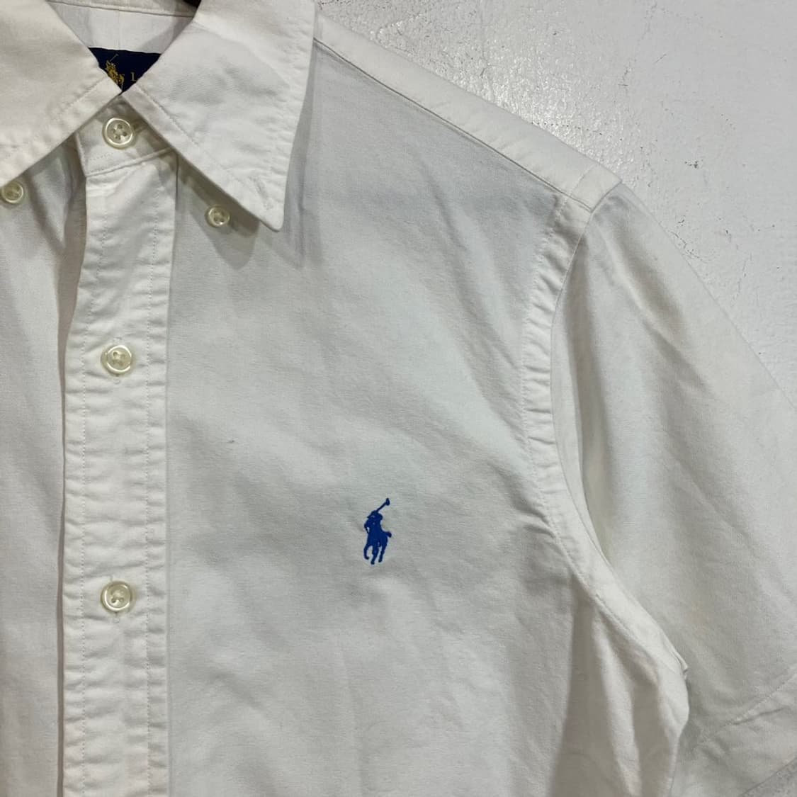 폴로 랄프로렌 솔리드 반팔 셔츠 상품이미지5