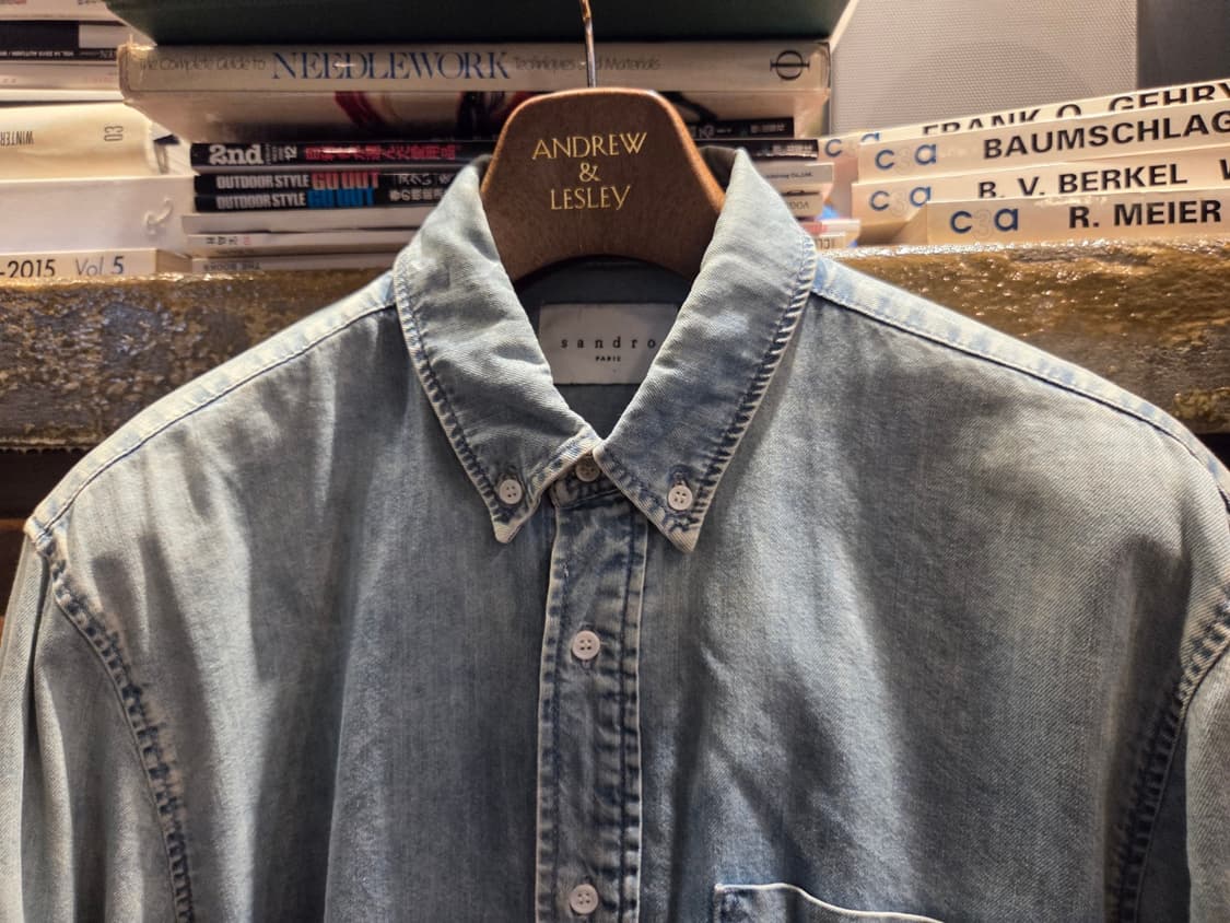 산드로 버튼다운셔츠  상품이미지2