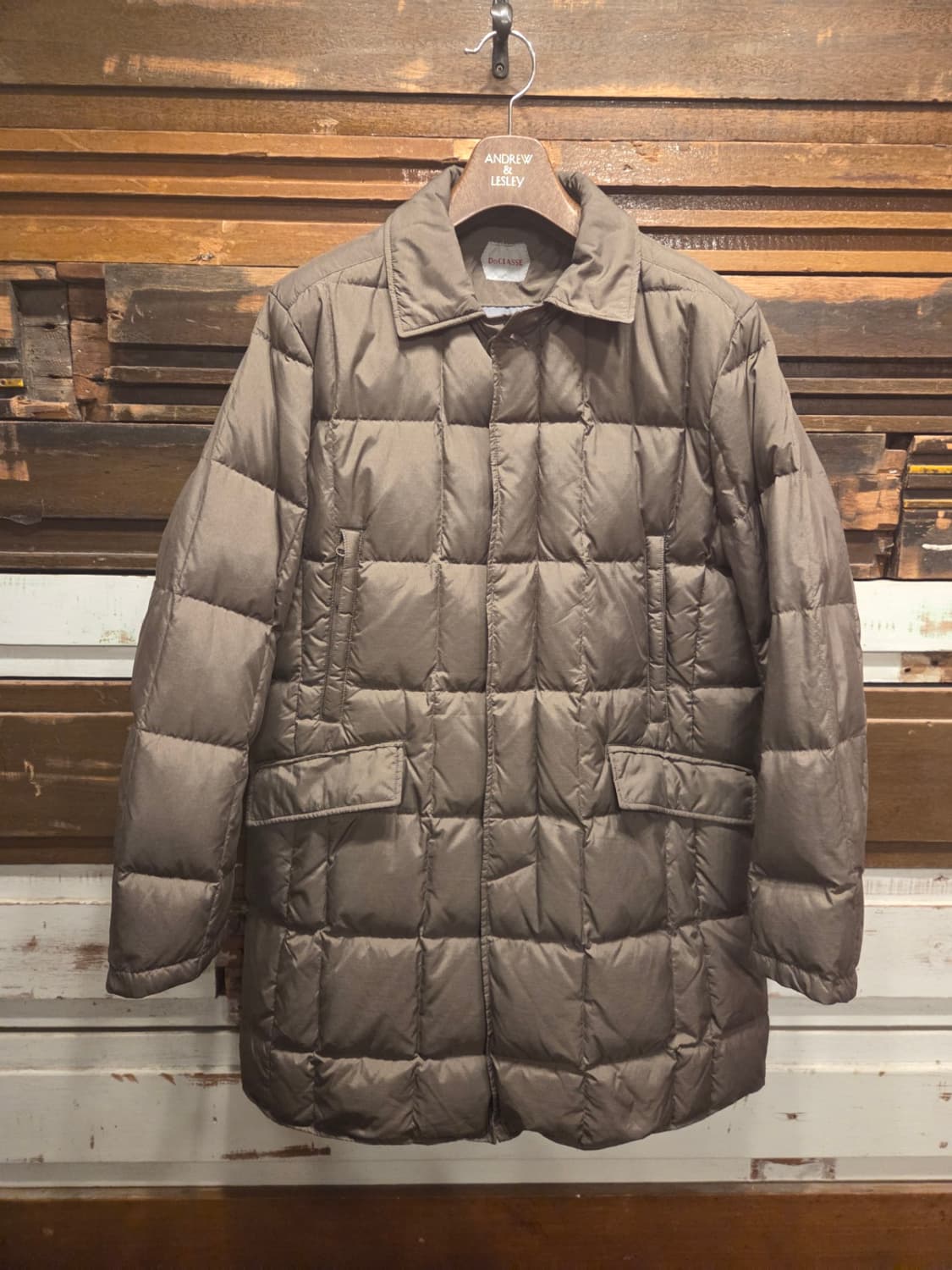 이탈리아 브랜드 DOCLASSE 구스다운코트 상품이미지1