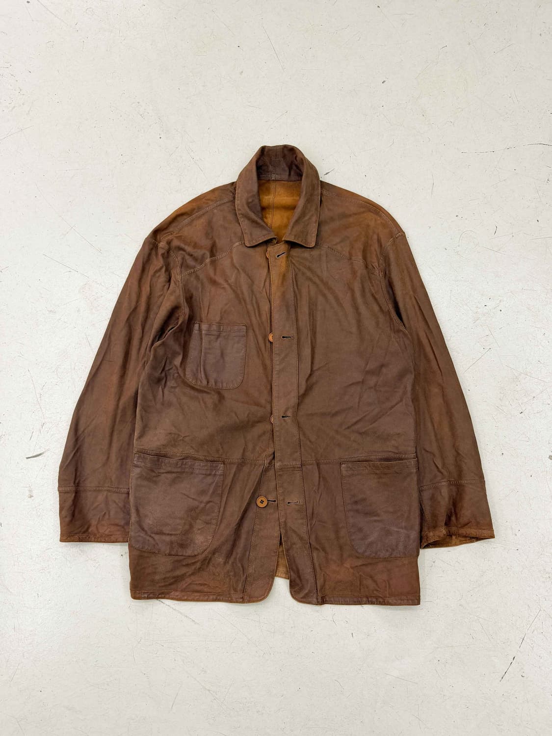 Pierotucci 리버시블 레더자켓 상품이미지6