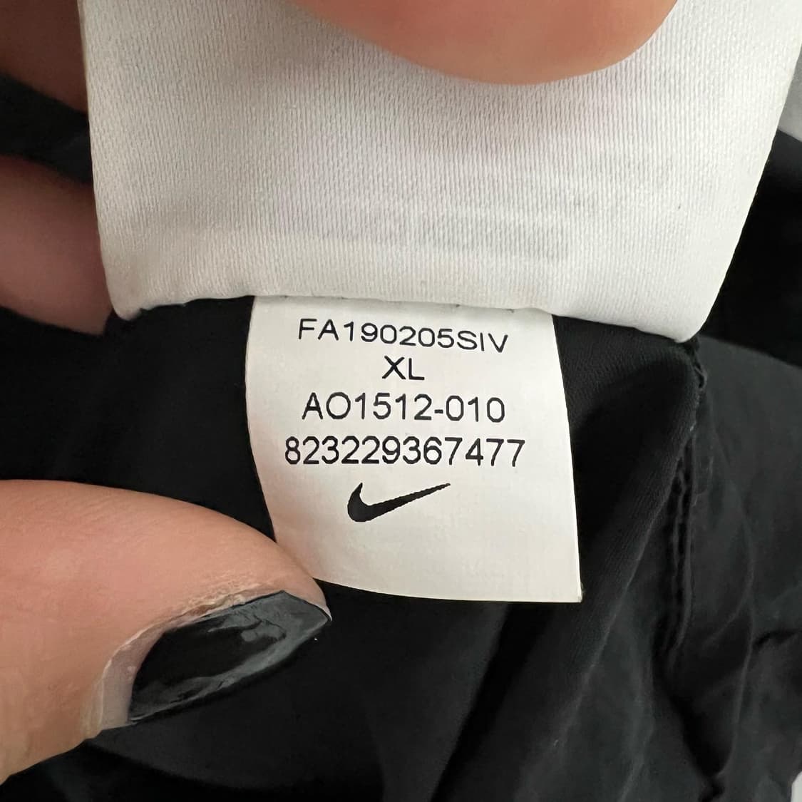 나이키 블랙 라인 스우시 윈드브레이커 상품이미지10