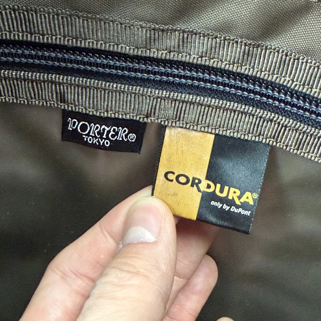 요시다포터 텐션 코듀라 토트백 올리브 상품이미지7