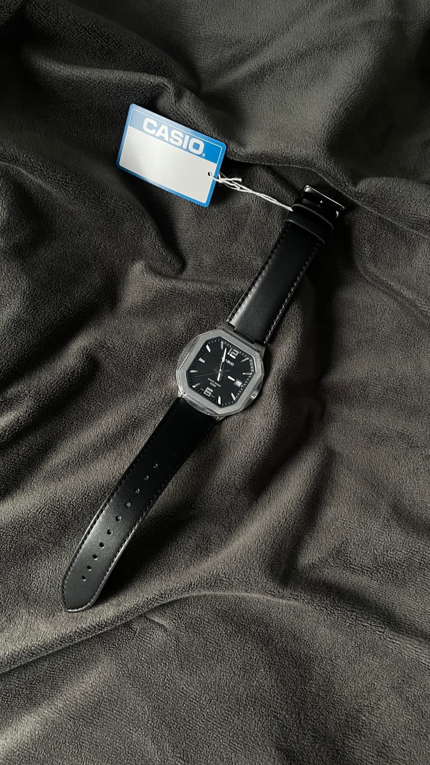 카시오 MTP 195 블랙 박스포함 새상품 상품이미지3