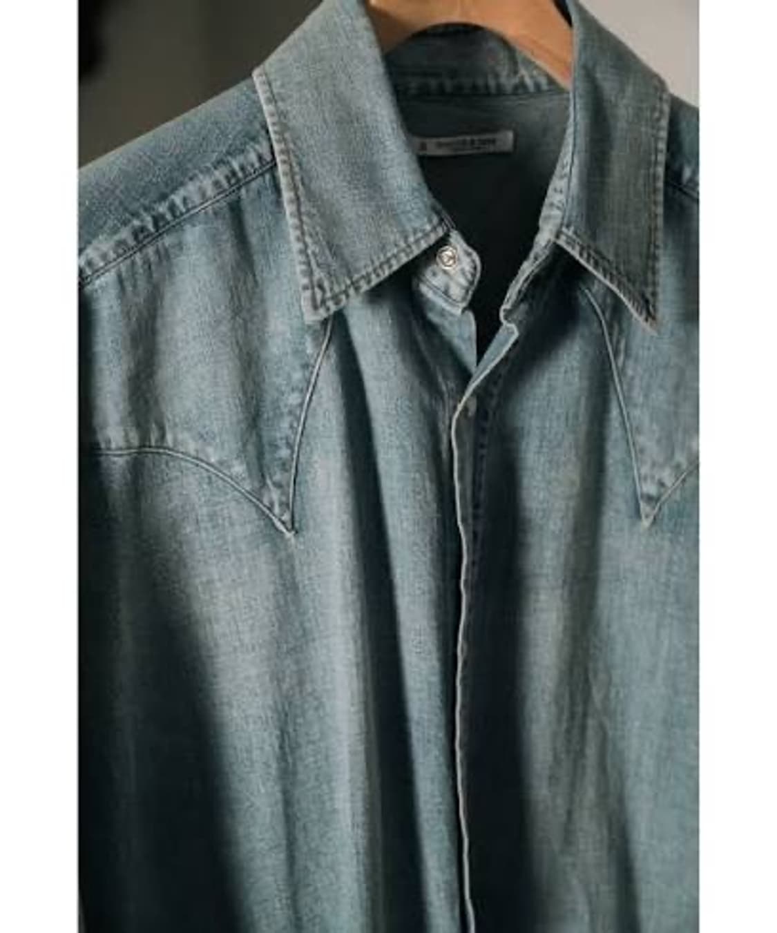 마티앤선즈 LOZ 웨스턴 데님셔츠 3사이즈 상품이미지4