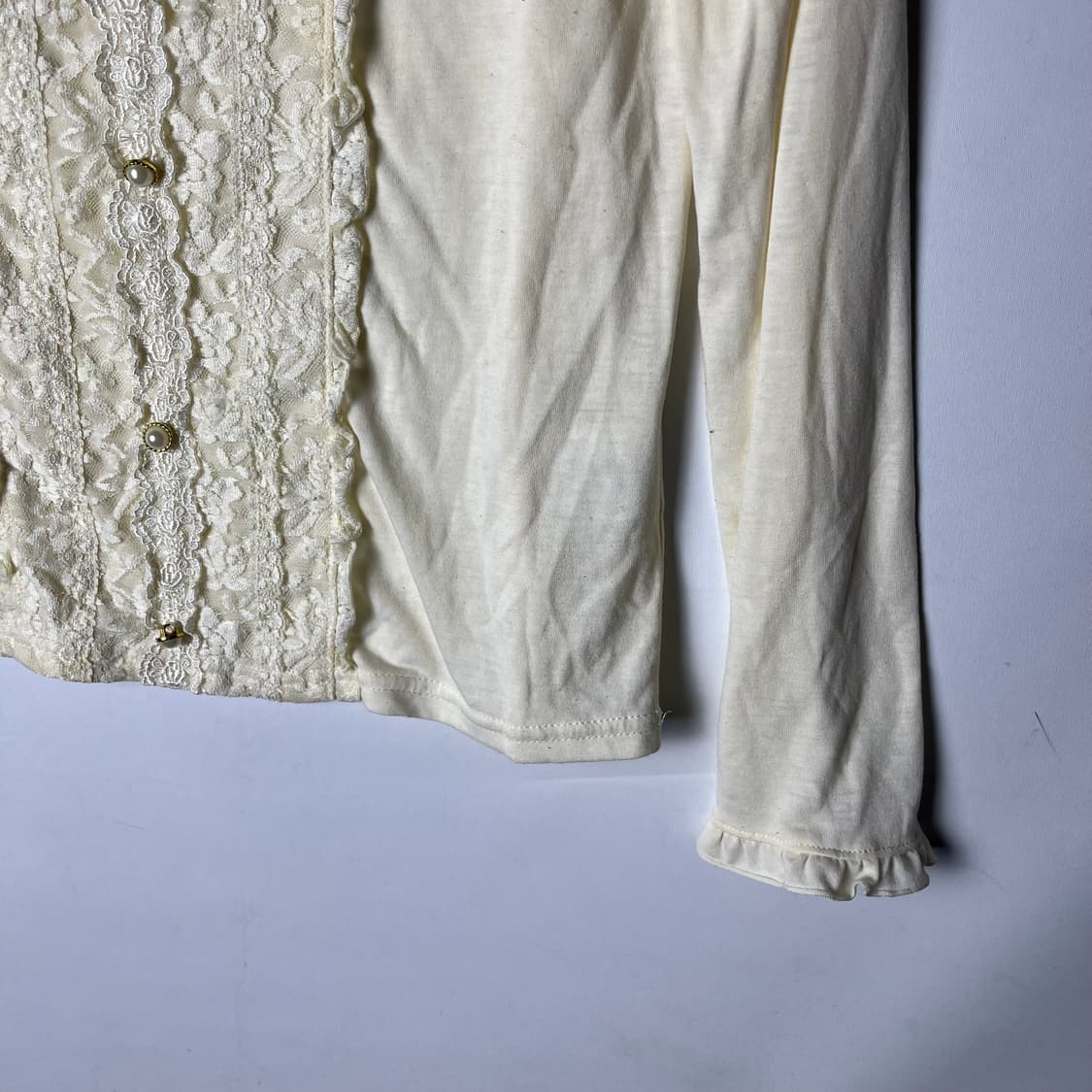 [Axes femme] 엑시즈팜 히메 레이스 퍼프 탑 상품이미지3