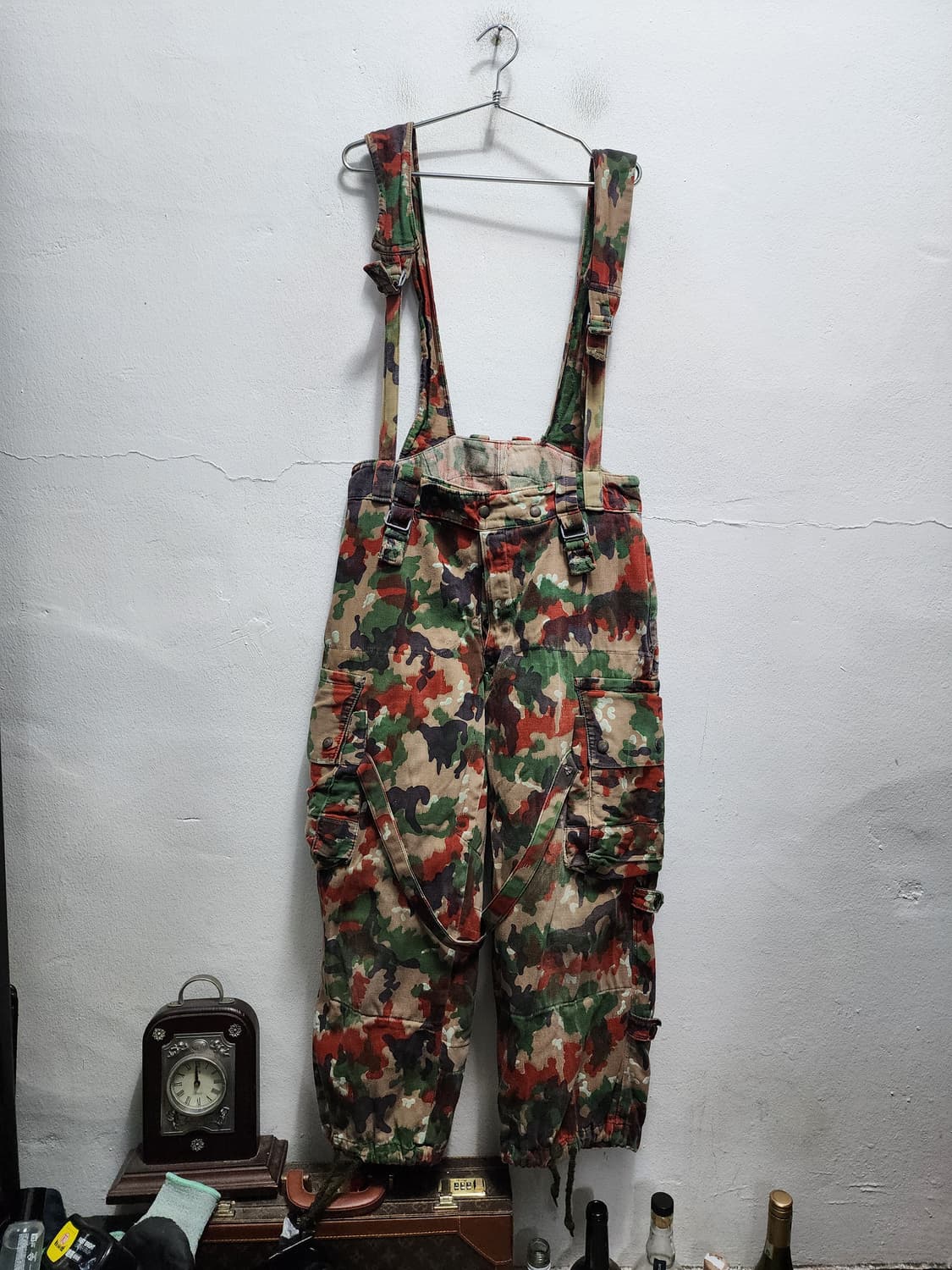 80s 스위스군 알펜플라주 M83 롤업 팬츠 상품이미지1