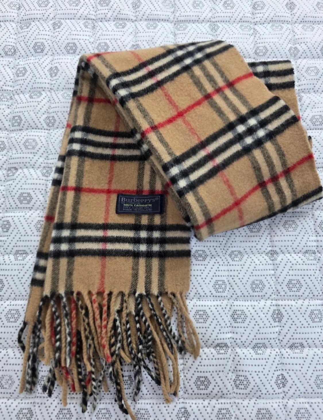 버버리 클래식 체크 캐시미어 머플러 상품이미지2