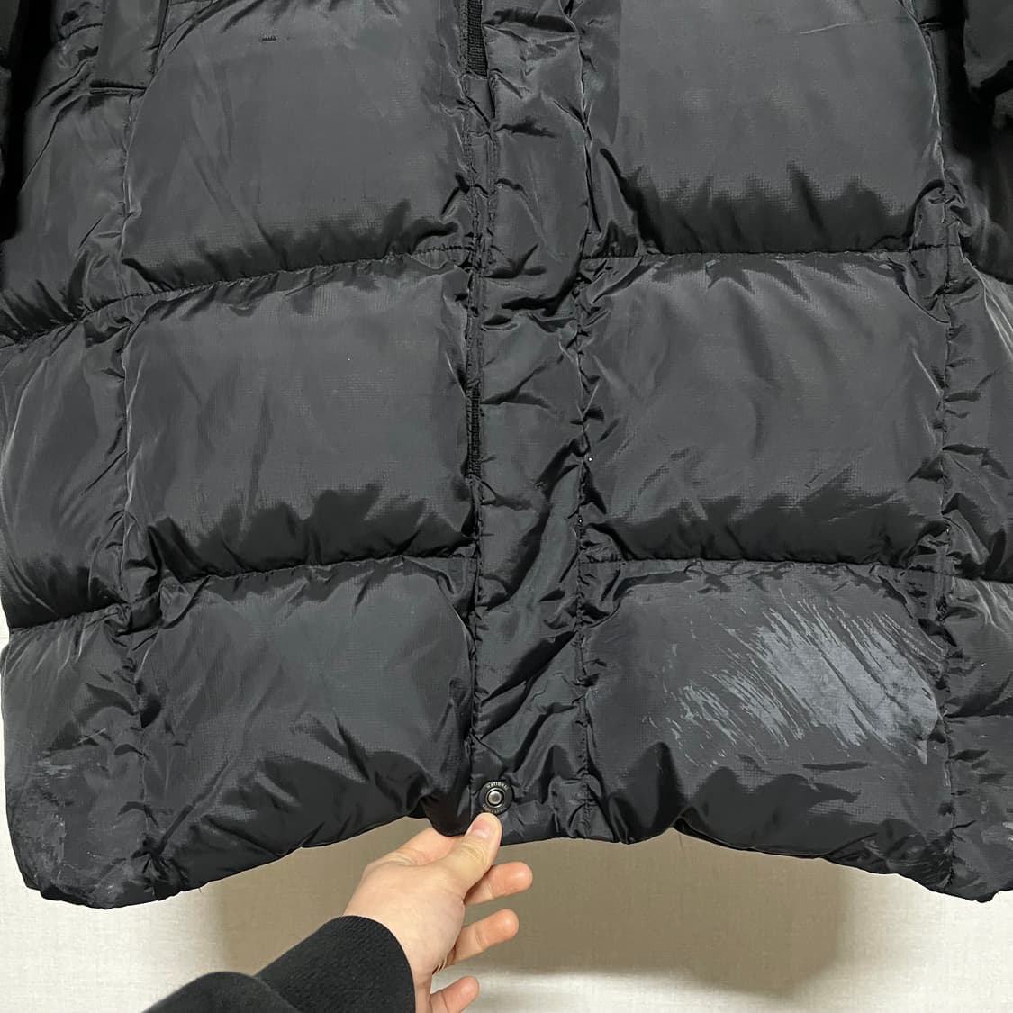 내셔널지오그래픽 블랙 롱패딩 L 상품이미지8