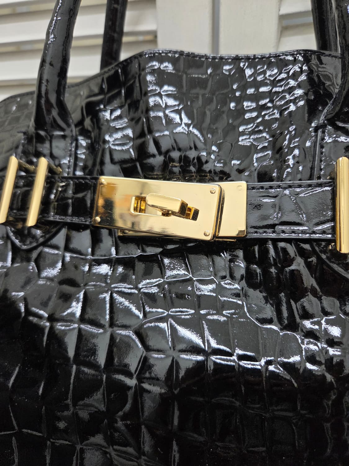 데코 DECO 크로커다일 소가죽 버킨백 상품이미지2