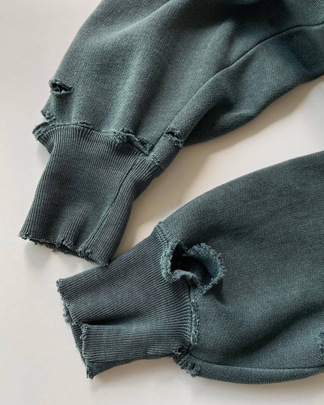 스티브앤배리스 리버스위브 다잉 디스트로이드 후드티 상품이미지8