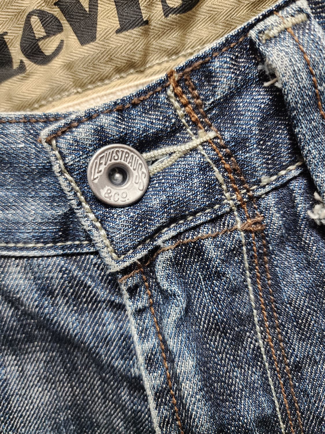 리바이스 y2k 포켓디테일 빈티지 데님  상품이미지4