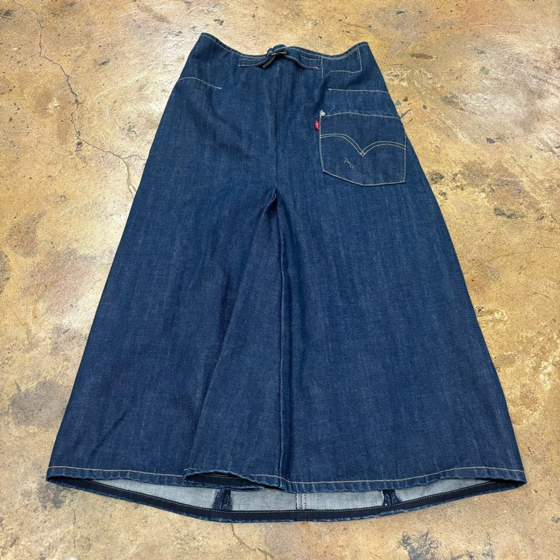 [정품/80] 리바이스 롱 데님 스커트 청치마  상품이미지2