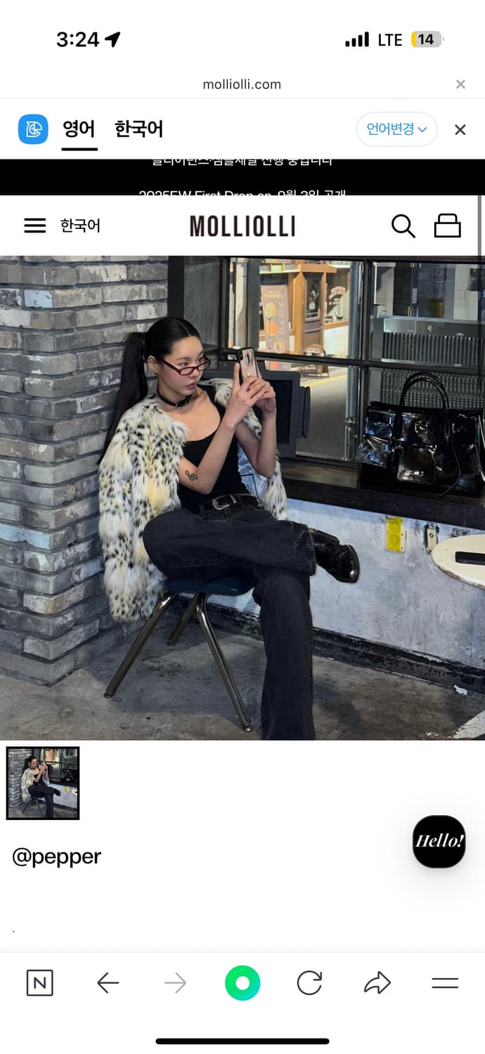 molliolli 퍼자켓 상품이미지5