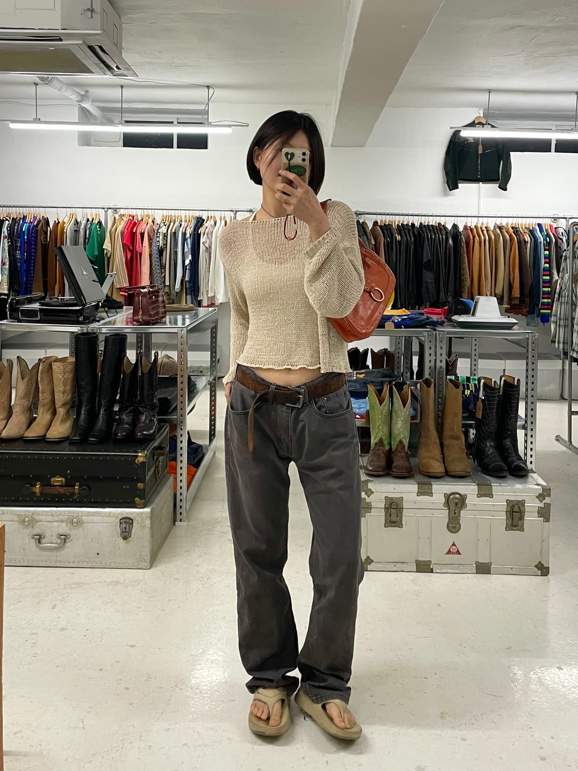 SACSNY Y'SACCS by yohji yamamoto stud sh 상품이미지2