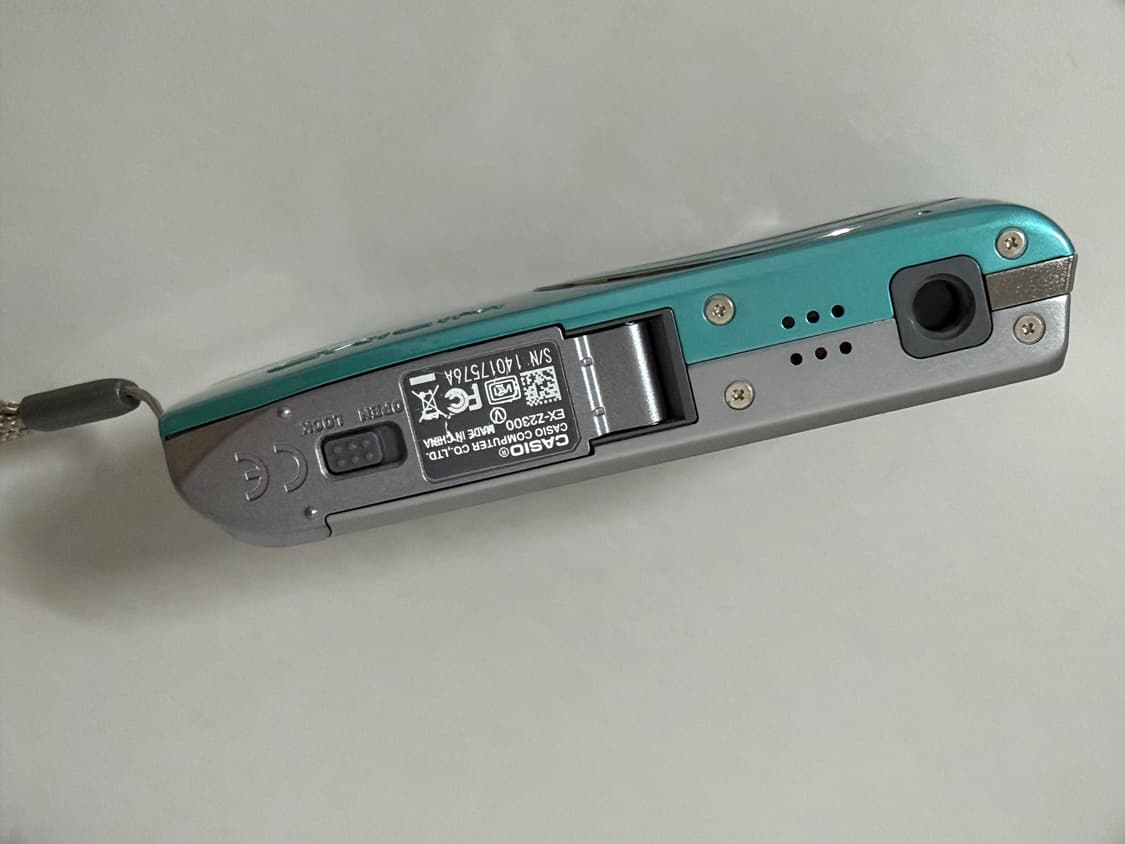 카시오 엑슬림 z2300 블루 디카 상품이미지6