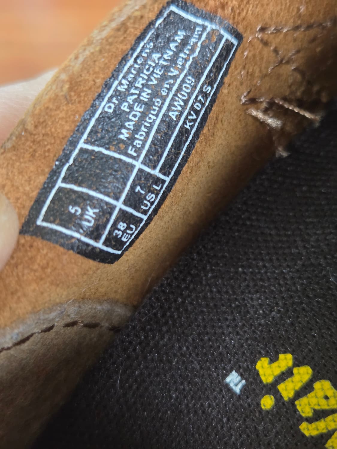 닥터마틴 패트리샤 브라운 38eu 240 상품이미지5