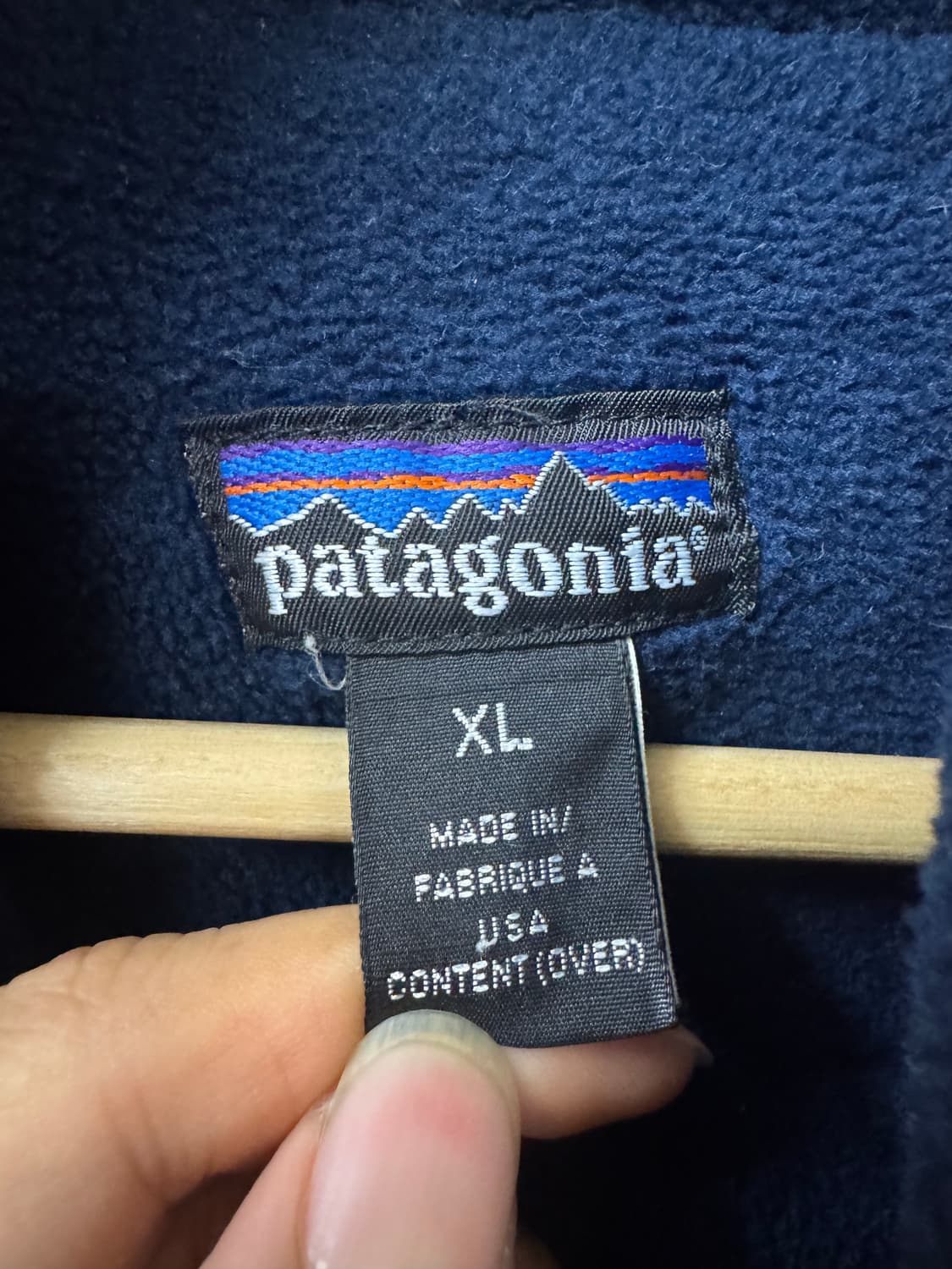 파타고니아 90s usa made 쉘드 신칠라 자켓 xl 상품이미지3
