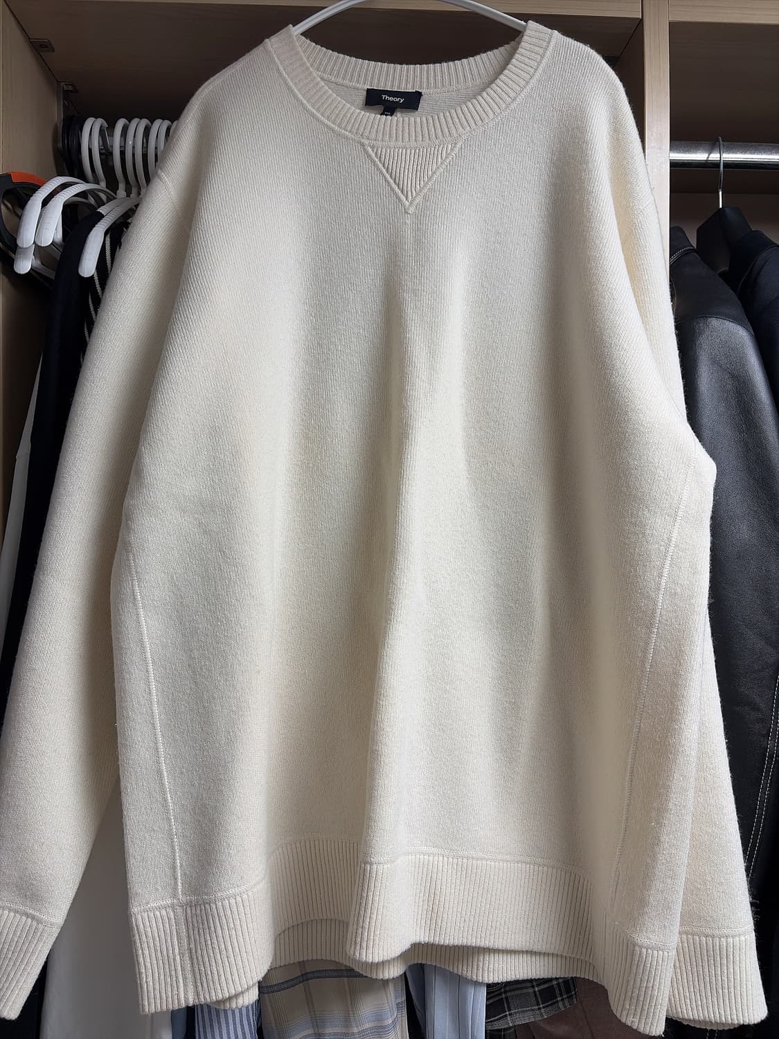 [두개일괄]띠어리 알코스 캐시미어 100% 니트 XXL 상품이미지3