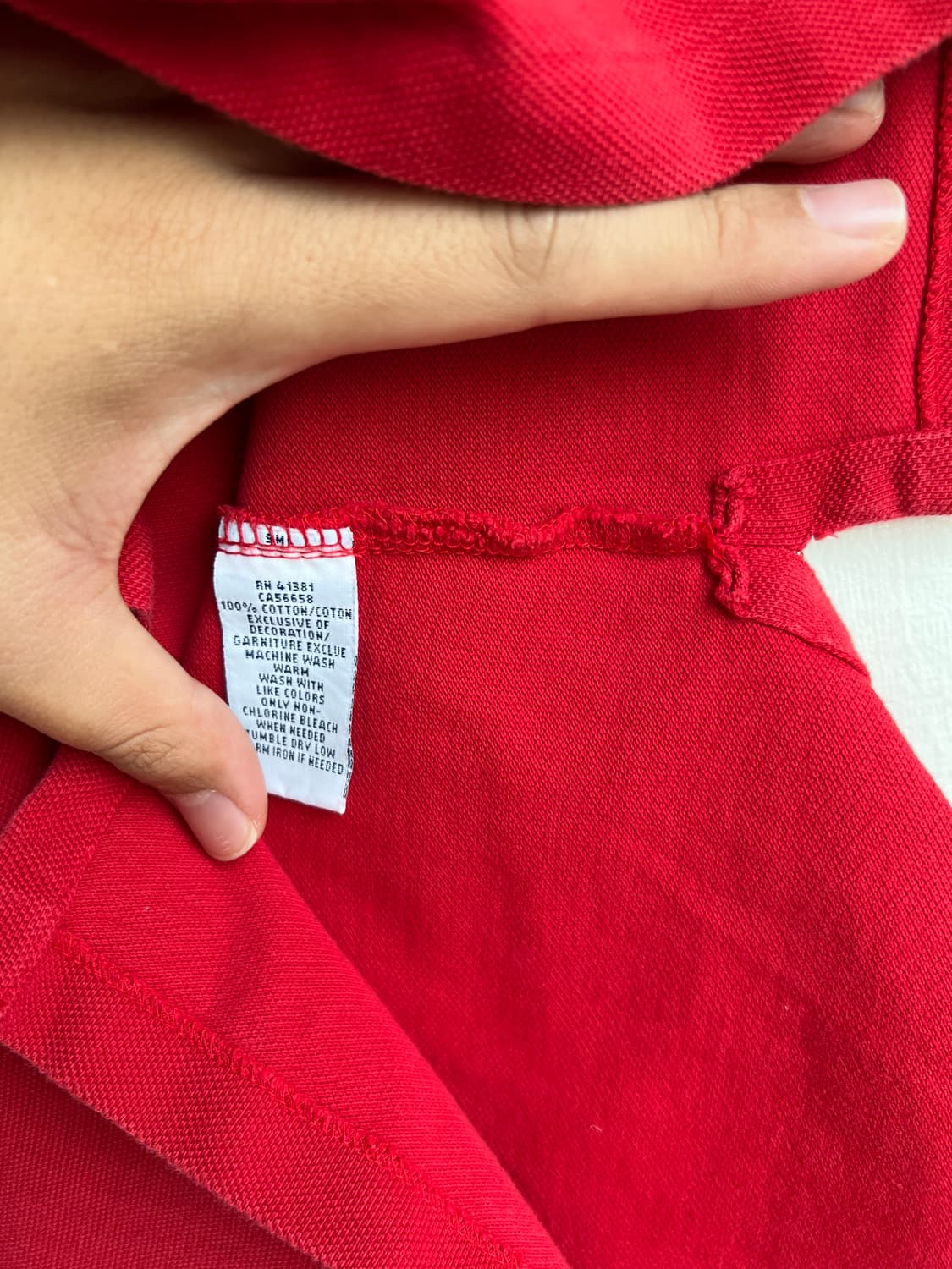 폴로 랄프로렌 반팔 카라티 s 상품이미지3