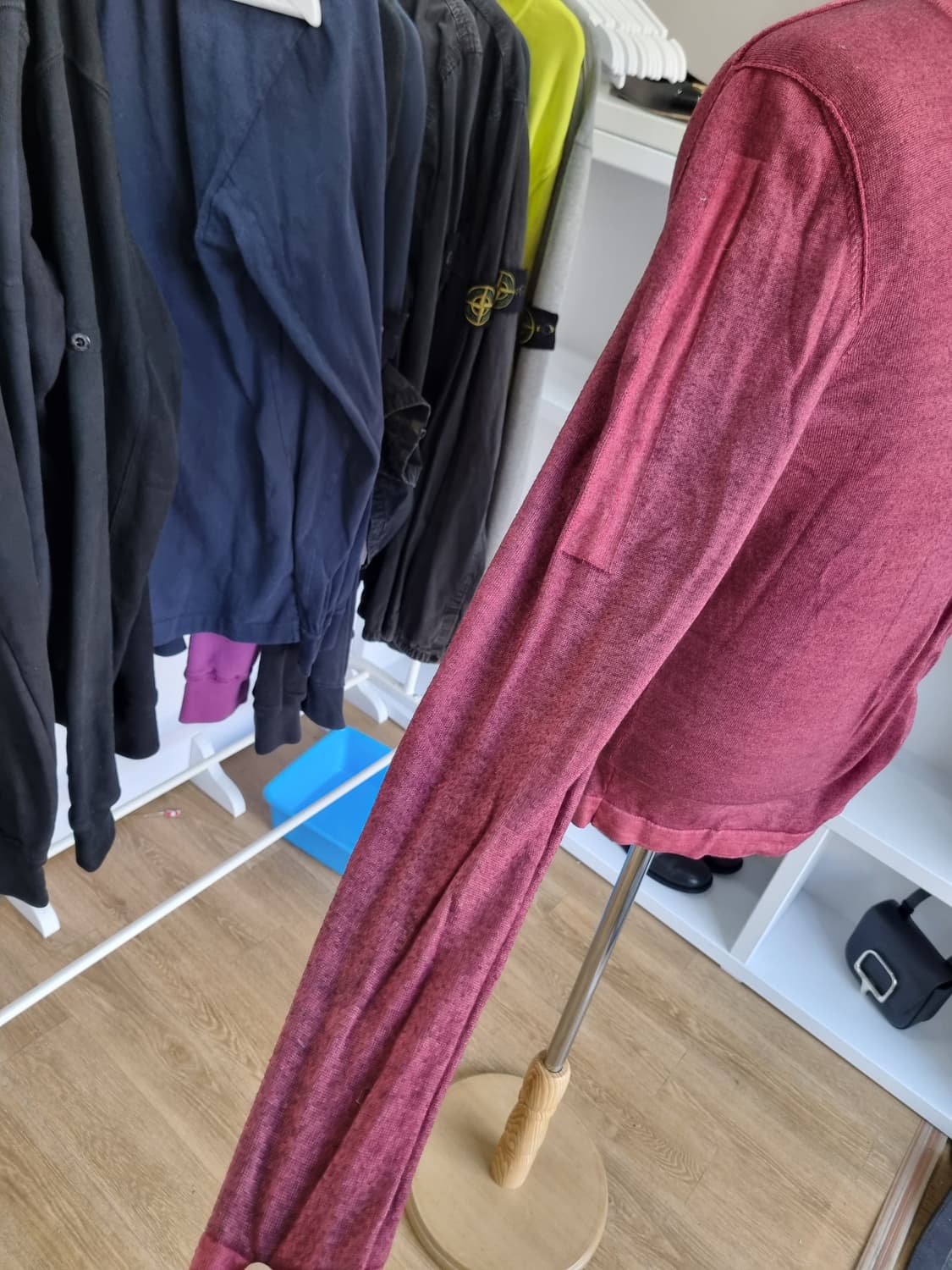 스톤아일랜드 와인 니트 상품이미지4