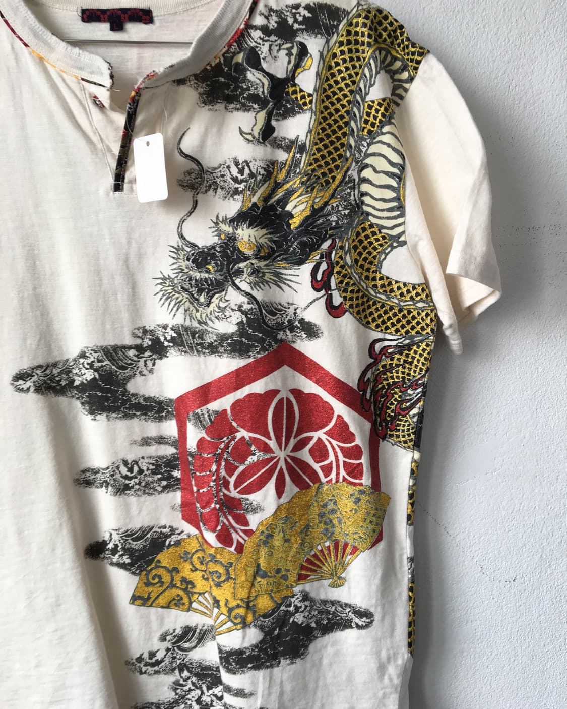 Back full printing oriental t shirt 상품이미지4