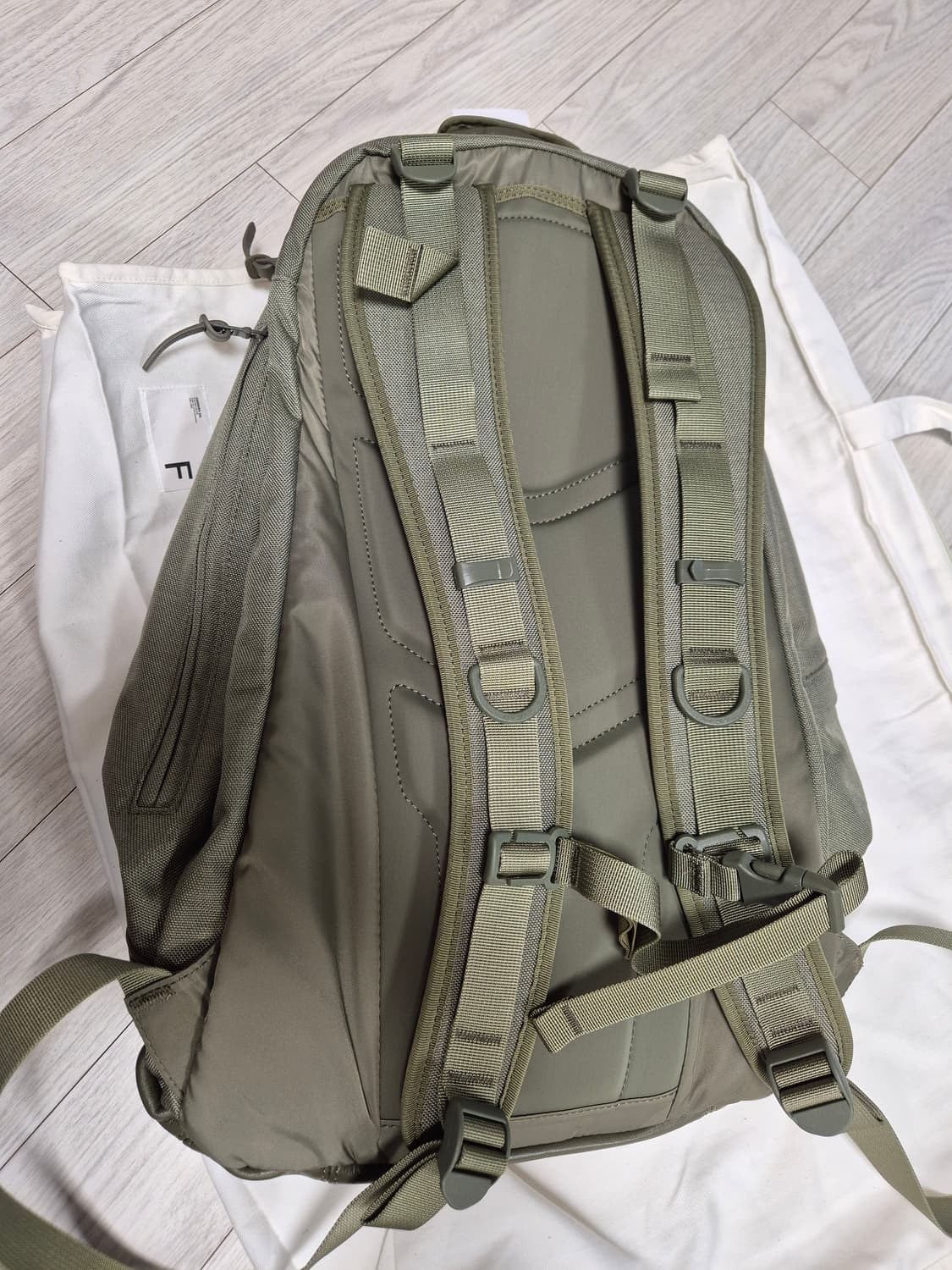 26SS VISVIM 22L 백팩 올리브(새상품) 상품이미지5