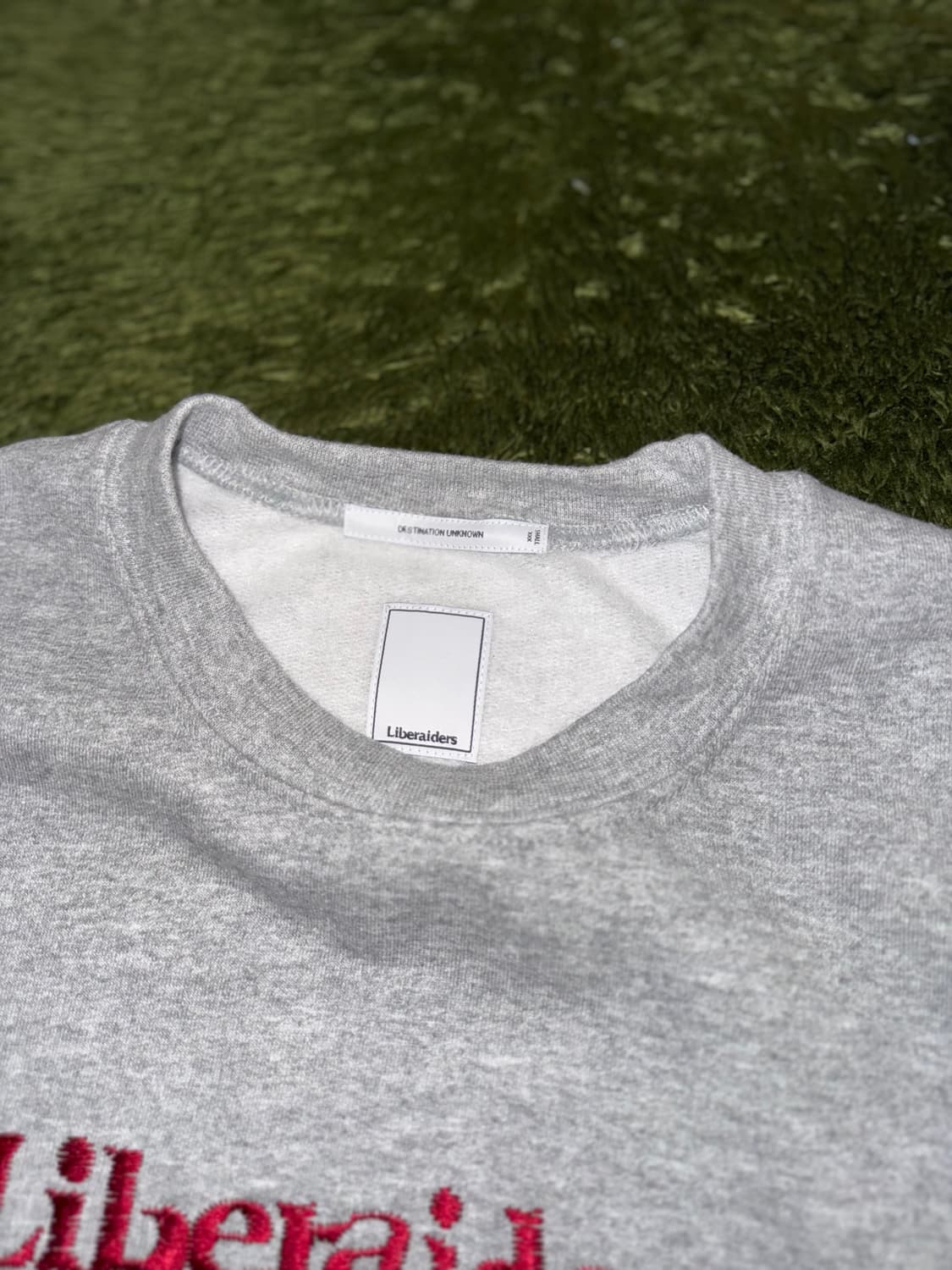 [S] Liberaiders 리버레이더스 50/50 스웻셔츠 그레이 상품이미지3