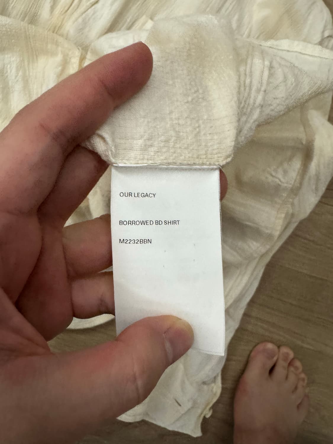 아워레가시 버로우드 셔츠 48 상품이미지4