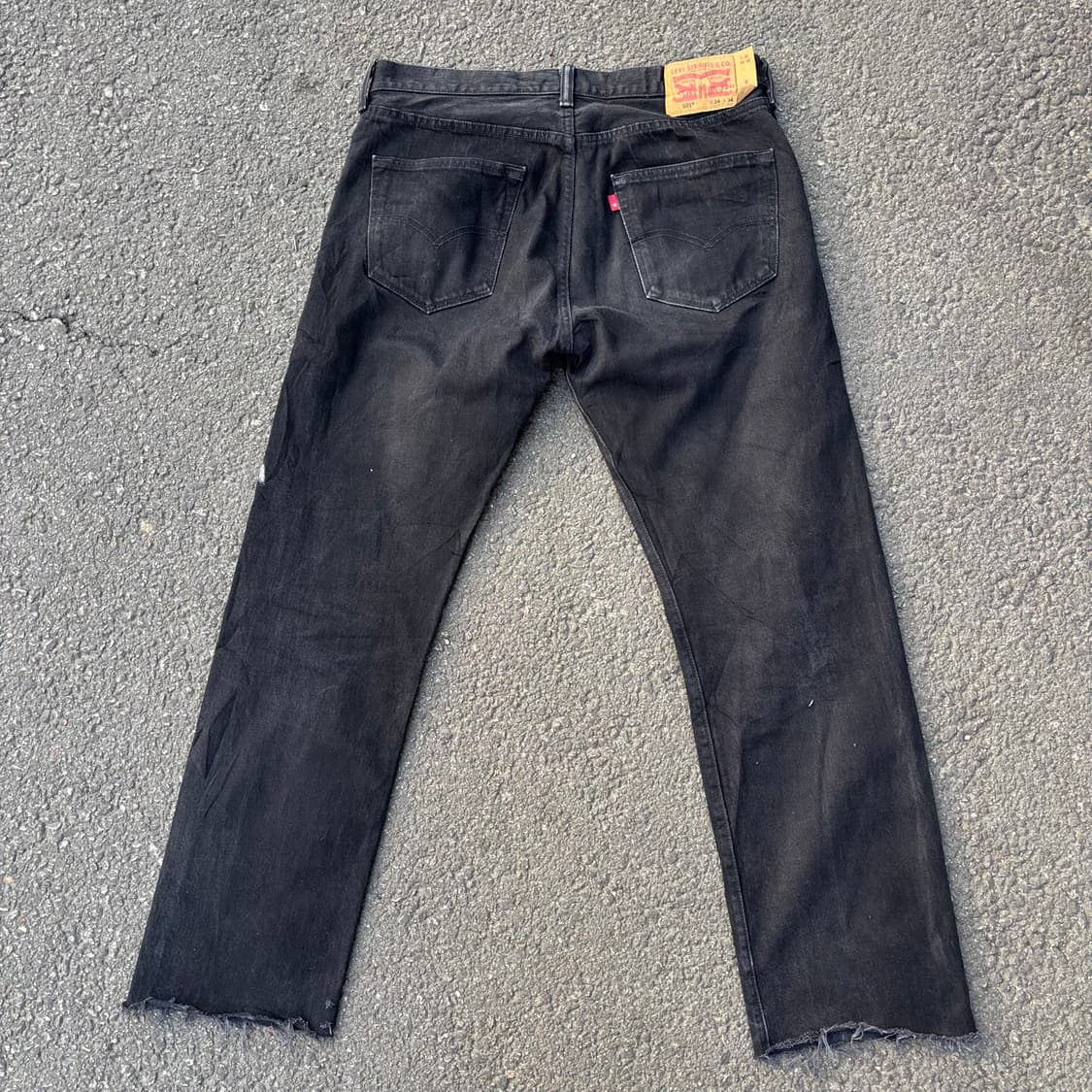 리바이스 501 흑청 상품이미지5