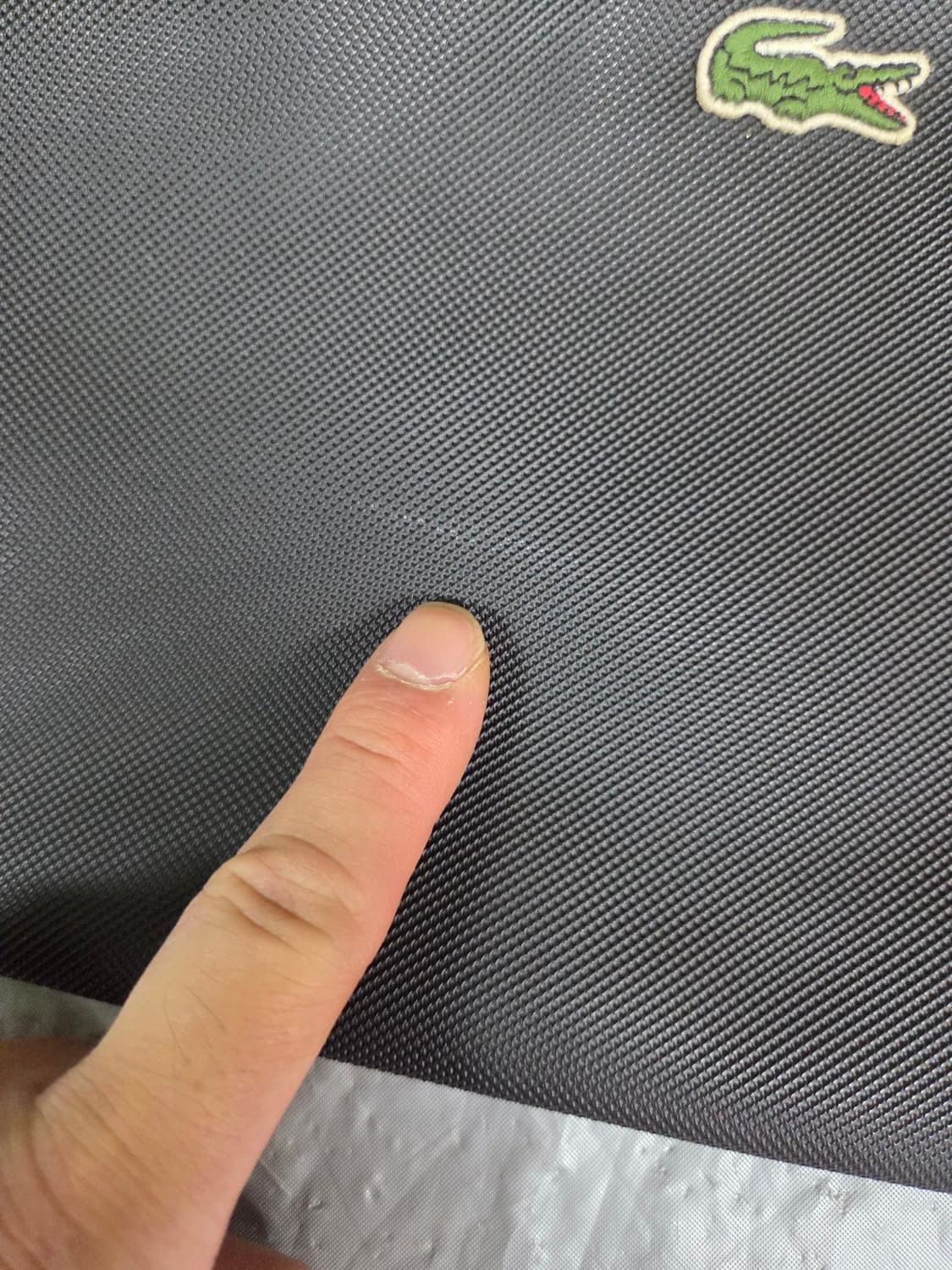 라코스테 플랫 가죽 크로스백  상품이미지8