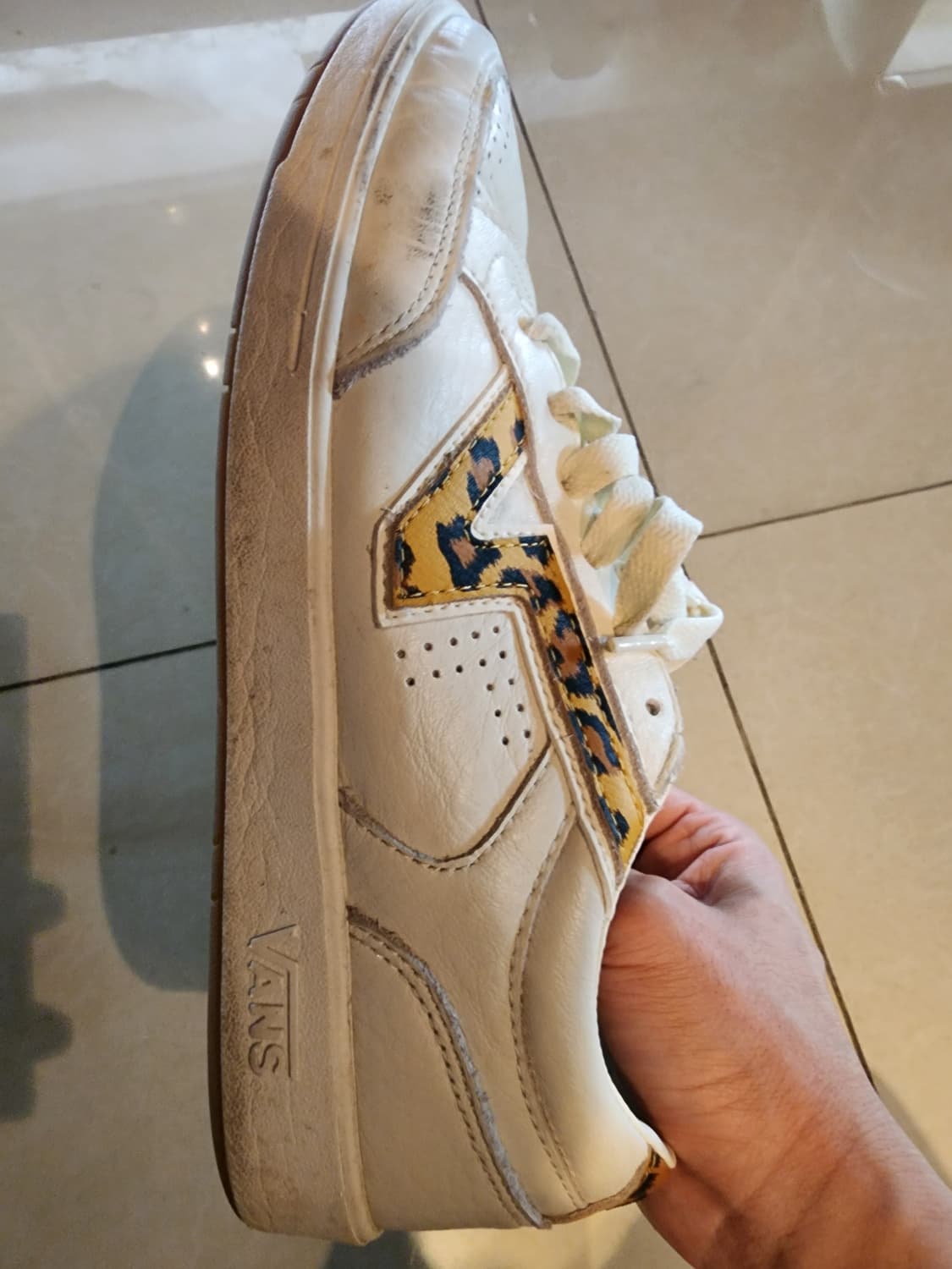 VANS 반스 레오파드 스니커즈 팜. 남자 280mm 운동화 남성 단화 상품이미지4