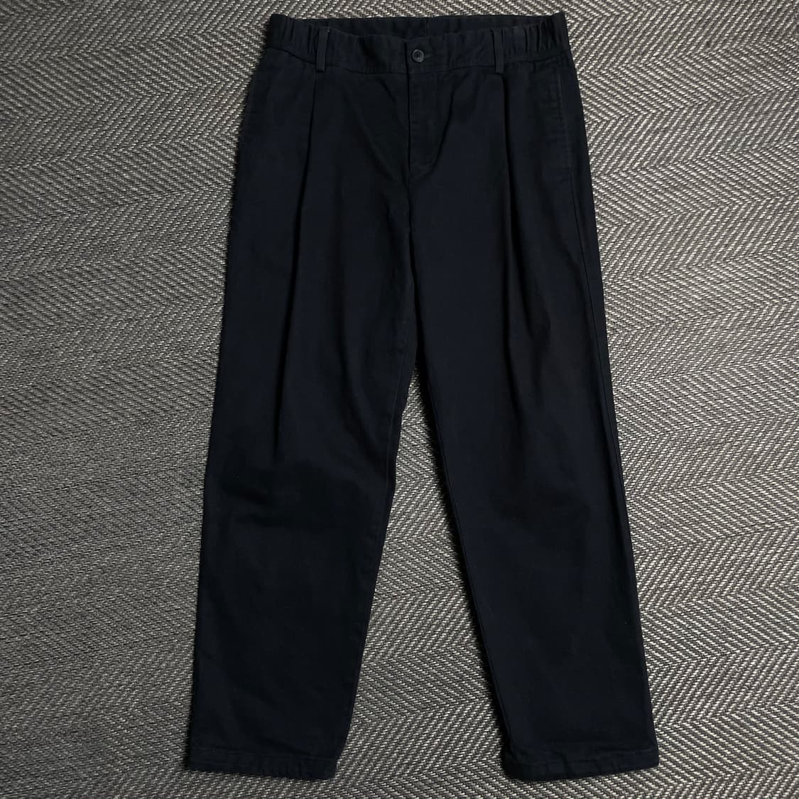 지오지아 코튼 루즈핏 미니멀 팬츠o 5111 상품이미지1