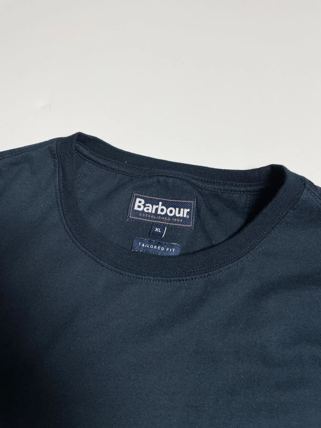 바버 Barbour 24SS 베이직 로고 반팔 티셔츠 R1095 상품이미지5