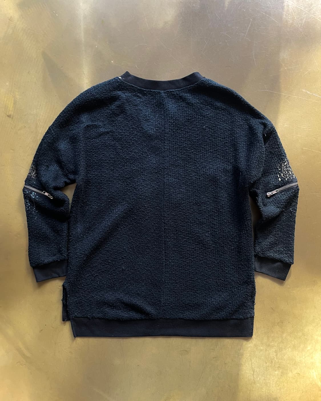 Jpn Vintage Star Patchwork V-Neck Knit 상품이미지10