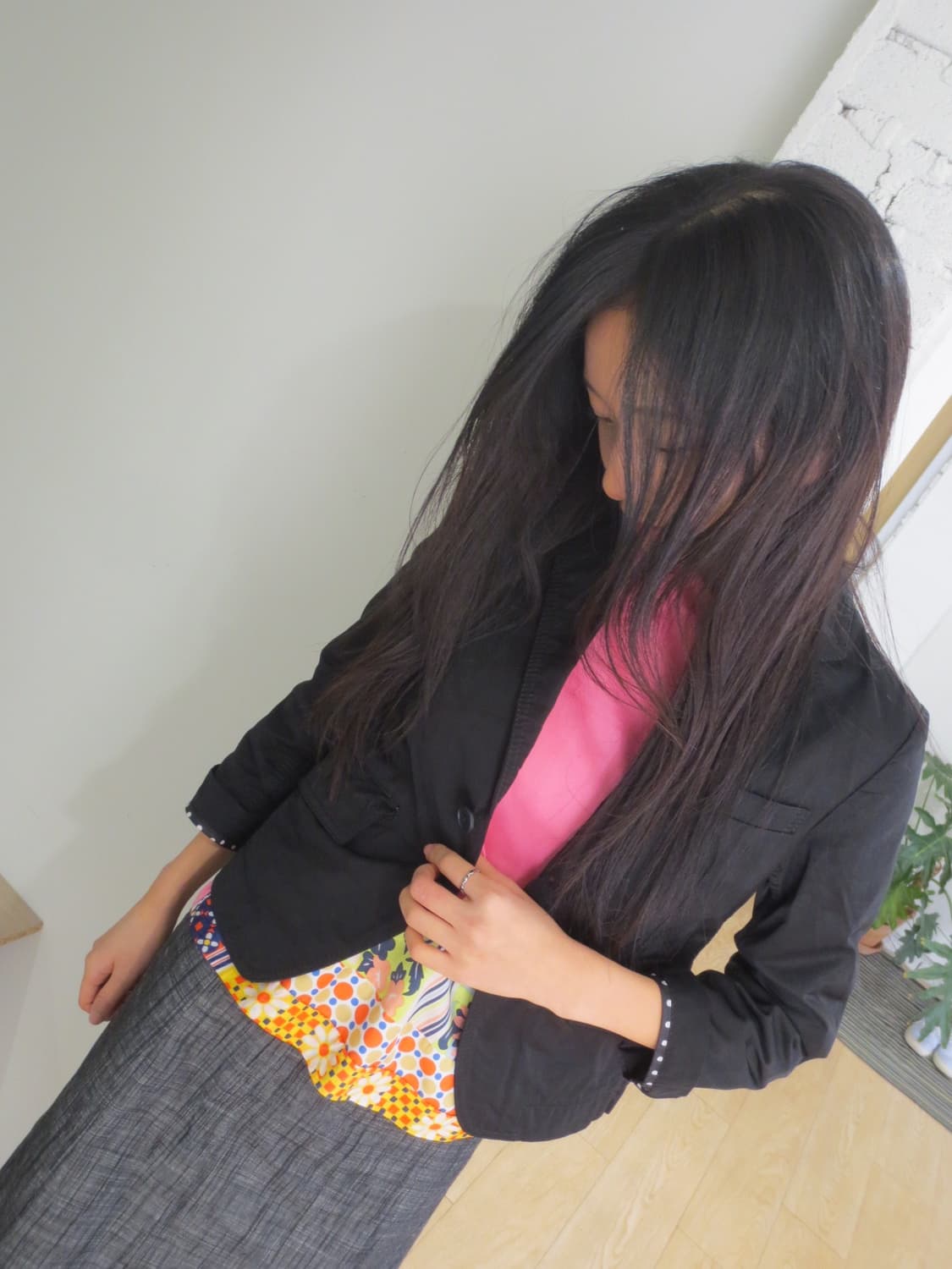 꼼데가르송 도트 자켓  상품이미지4