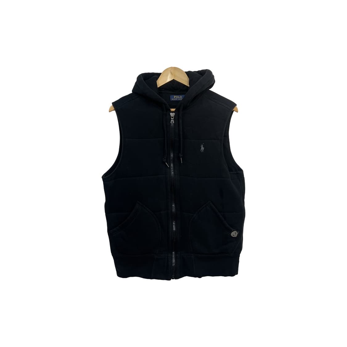 폴로 랄프로렌 포니 로고 후드 베스트 집업 조끼 상품이미지1